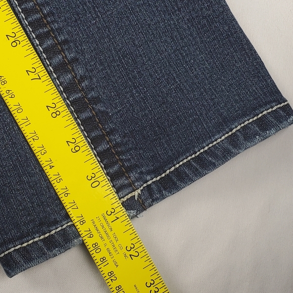 A.N.A Jeans Womens Size 4 Flap Pockets Mid Rise Bootcut Medium Wash Waist 28" - Picture 7 of 10